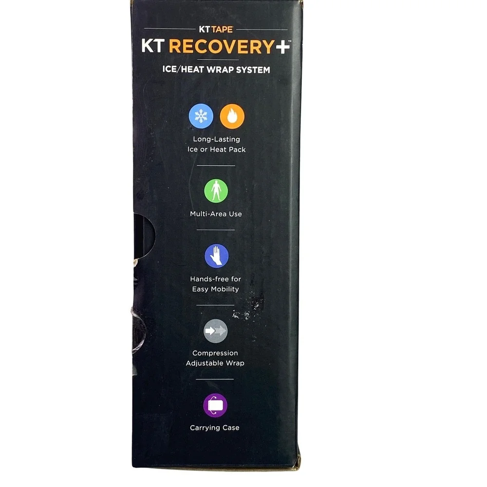 KT TAPE Recovery+ Ice/Heat Wrap System Adjustable for multi Area USE Brand‎ NEW